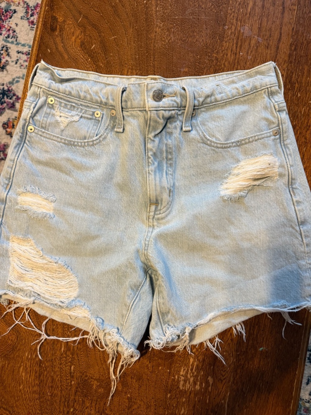 Madewell denim shorts